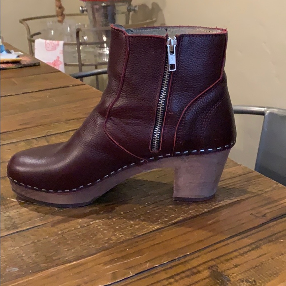Maguba Auckland Clog Boots in Bordeaux, EUR 41/9.5